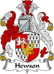 Irish Coat of Arms for Hewson