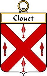 French Coat of Arms Badge for Clouet