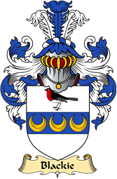 Scottish Family Coat of Arms (v.23) for Blackie