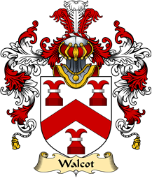 English Family Coat of Arms (v.25) Walcot