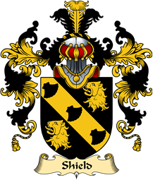 English Family Coat of Arms (v.25) Shield