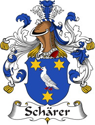 German Wappen Coat of Arms for Schärer