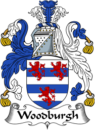 English Coat of Arms for the family Woodburgh