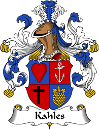 German Wappen Coat of Arms for Kahles