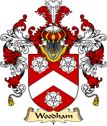 English Family Coat of Arms (v.25) Woodham