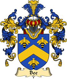 English Family Coat of Arms (v.25) Bee