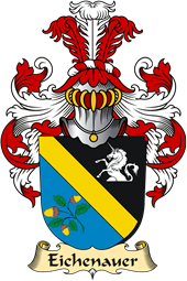 v.23 Coat of Family Arms from Germany for Eichenauer