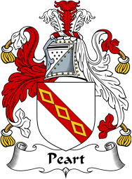 English Coat of Arms for the family Peart or Pert