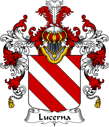 Italian Family Coat of Arms (v.25b) Lucerna