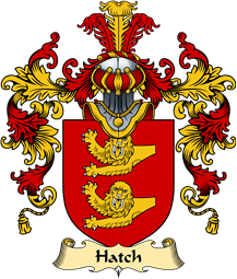 English Family Coat of Arms (v.25) Hatch