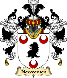 English Family Coat of Arms (v.25) Newcomen