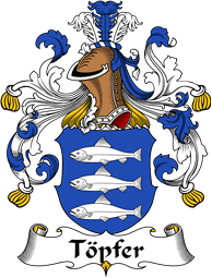 German Wappen Coat of Arms for Töpfer