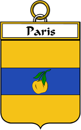 French Coat of Arms Badge for Paris