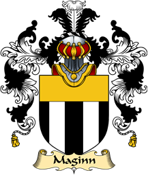 Irish Family Coat of Arms (v.25a) Maginn