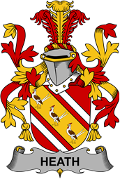 Irish Coat of Arms for Heath