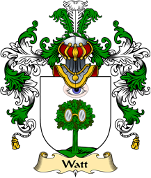 Scottish Family Coat of Arms (v.25) Watt