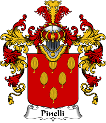 Italian Family Coat of Arms (v.25b) Pinelli