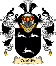 English Family Coat of Arms (v.25) Cunliffe