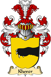 v.23 Coat of Family Arms from Germany for Kluver