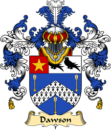 English Family Coat of Arms (v.25) Dawson
