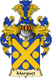 French Family Coat of Arms (v.23) for Marquet