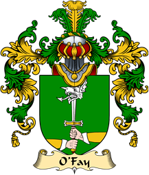 Irish Family Coat of Arms (v.25a) O