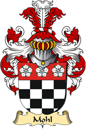 v.23 Coat of Family Arms from Germany for Mohl