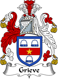 English Coat of Arms for the family Grieve