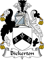 English Coat of Arms for the family Bickerton