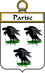 French Coat of Arms Badge for Parise