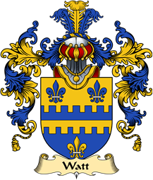 English Family Coat of Arms (v.25) Watt
