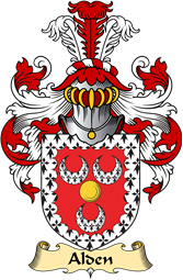 English Coat of Arms (v.23) for the family Alden