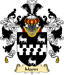 English Family Coat of Arms (v.25) Mann