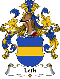 German Wappen Coat of Arms for Leth