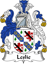 Irish Coat of Arms for Leslie