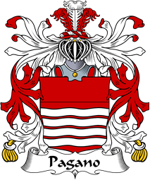 Italian Coat of Arms for Pagano