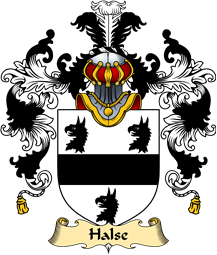 English Family Coat of Arms (v.25) Halse