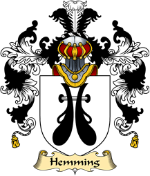 English Family Coat of Arms (v.25) Heming or Hemming