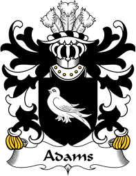 Welsh Coat of Arms for Adams (Patrickchurch, Pembrokeshire)