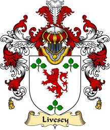 English Family Coat of Arms (v.25) Livesey