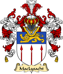 Irish Family Coat of Arms (v.25a) MacLysacht