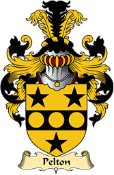 English Coat of Arms (v.23) for the family Pelton