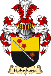 v.23 Coat of Family Arms from Germany for Hohnhorst