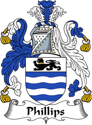 Irish Coat of Arms for Phillips or MacPhillips