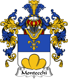 Italian Family Coat of Arms (v.25b) Montecchi