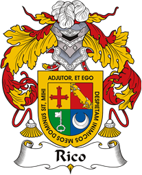 Spanish Coat of Arms for Rico