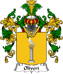 Italian Family Coat of Arms (v.25b) Oliveri