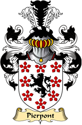 English Coat of Arms (v.23) for the family Pierpont