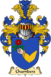 Welsh Family Coat of Arms (v.23) for Chambers (of Denbighshire)