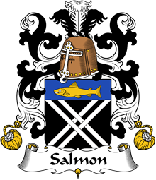 Coat of Arms from France for Salmon